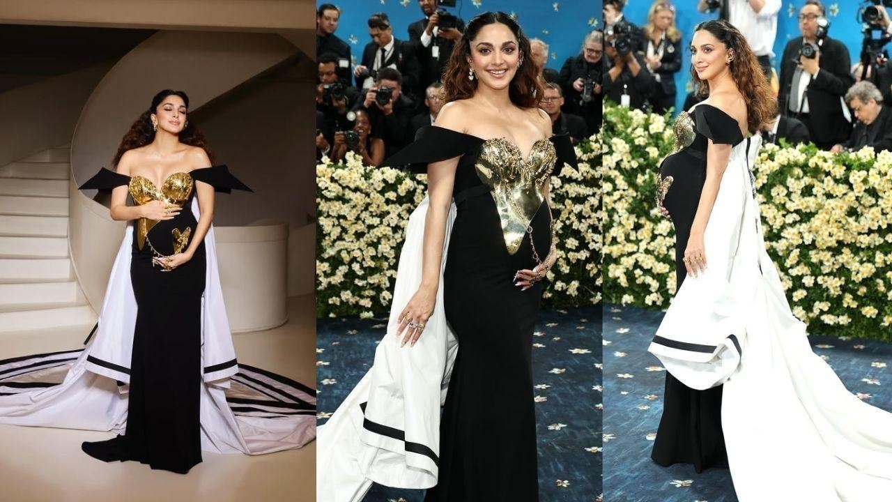 Kiara Advani’s Stunning Met Gala 2025 Debut in Black & Gold