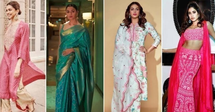 Dress like Bollywood stars this Lohri and rock the festive look