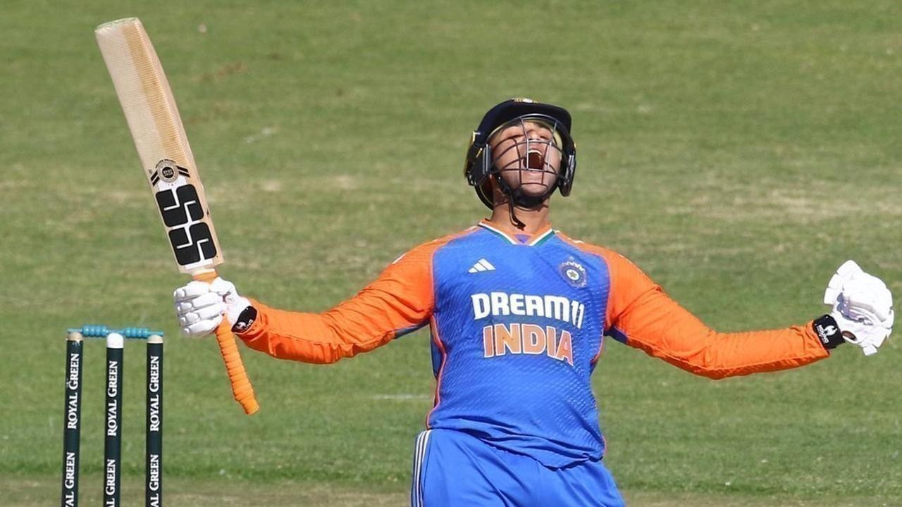 India vs Zimbabwe: Abhishek Sharma Borrows Star Players Bat, Scored T20I Century, Expresses Gratitude