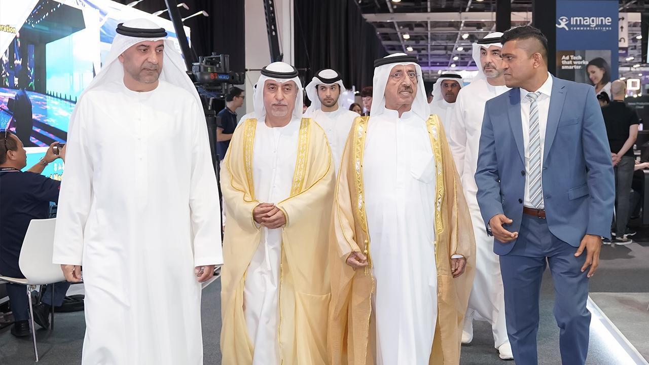 Hasher bin Maktoum inaugurates CABSAT 2024 and Integrate Middle East 2024