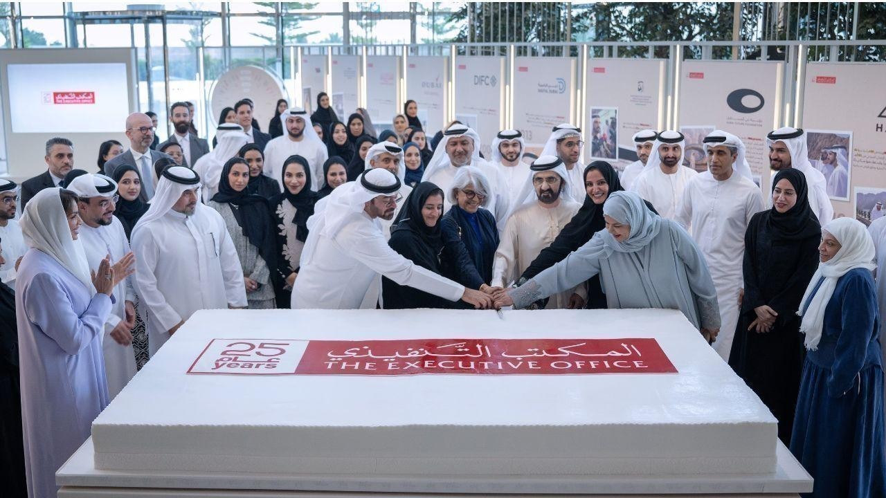 Sheikh Mohammed Attends Executive Office Event