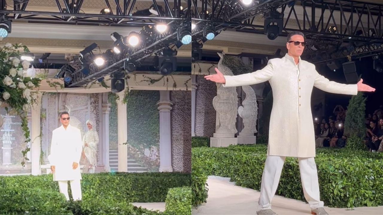 Akshay Kumar Turns Showstopper At India Couture Week