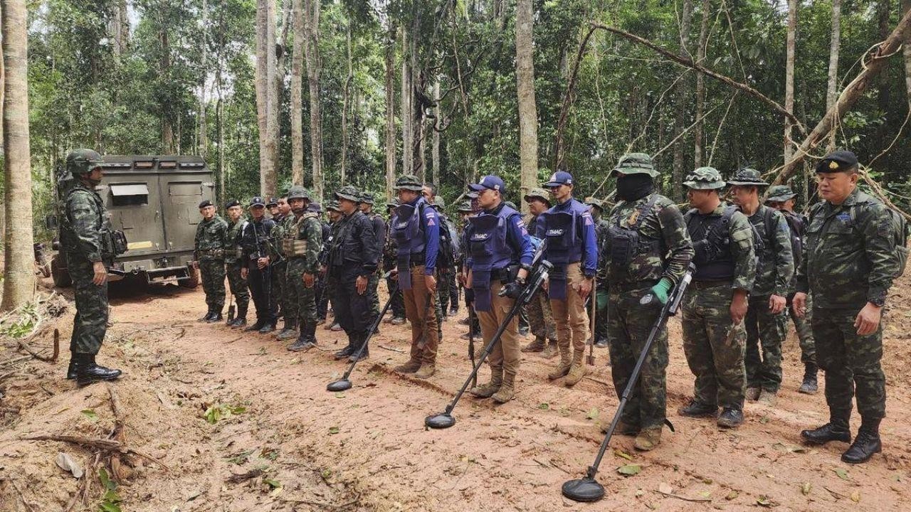 Thai Soldiers Injured in Mine Blast Near Cambodian Border