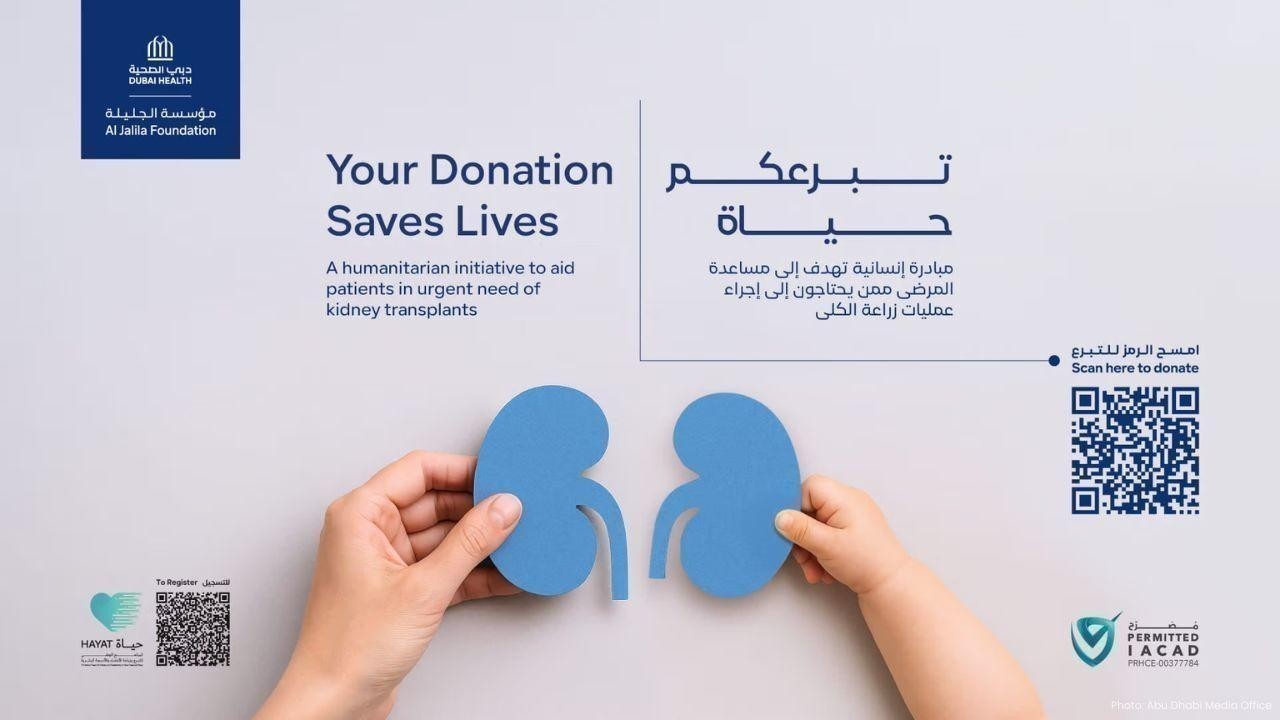 Al Jalila Foundation Supports 60 Organ Transplants with AED 33M
