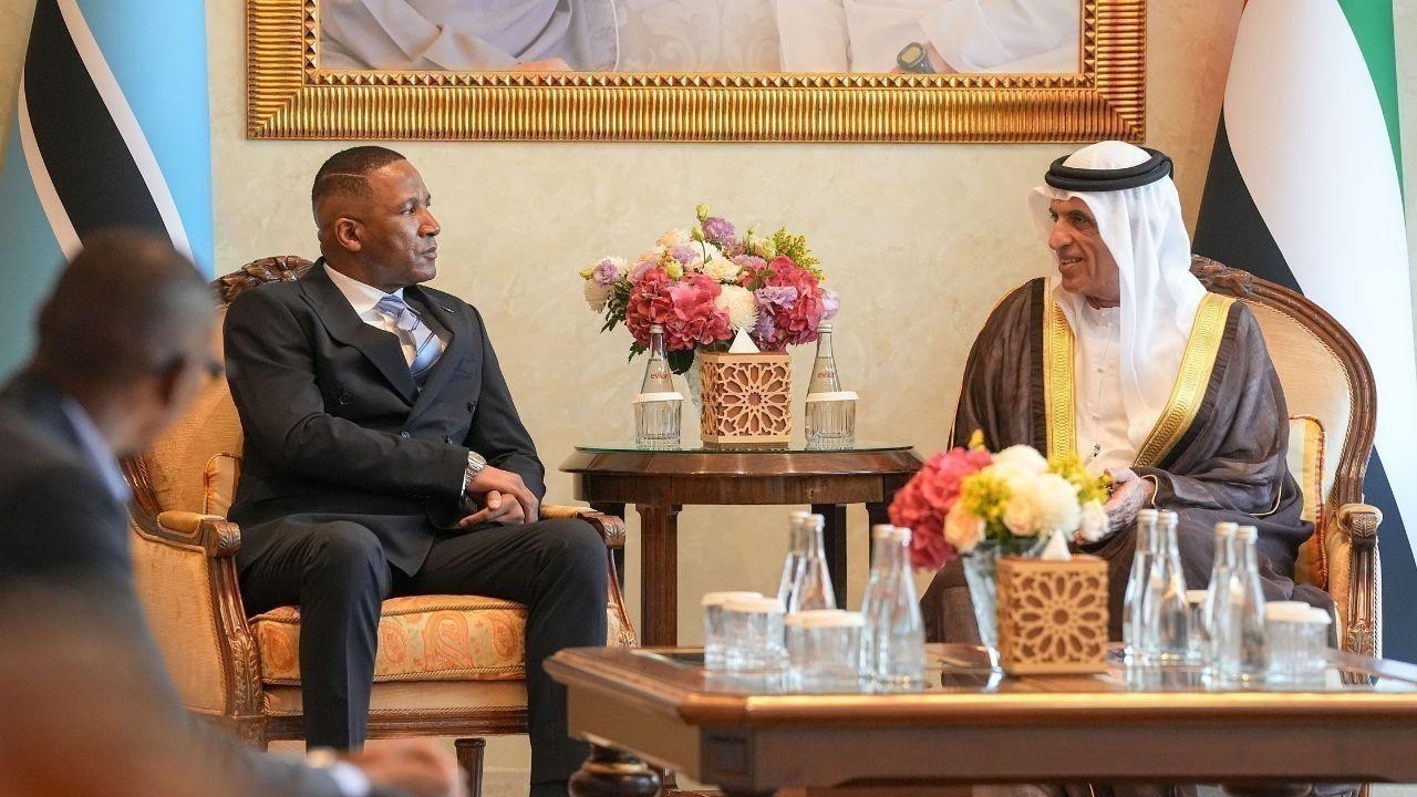 Ras Al Khaimah Ruler meets Botswana President to boost ties