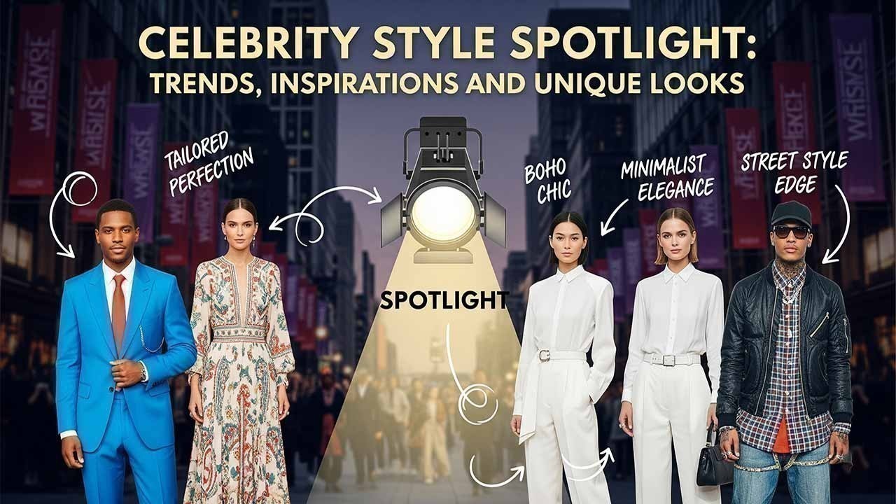 Celebrity Style Spotlight  Top Trends  Inspirations & Fashion Secrets