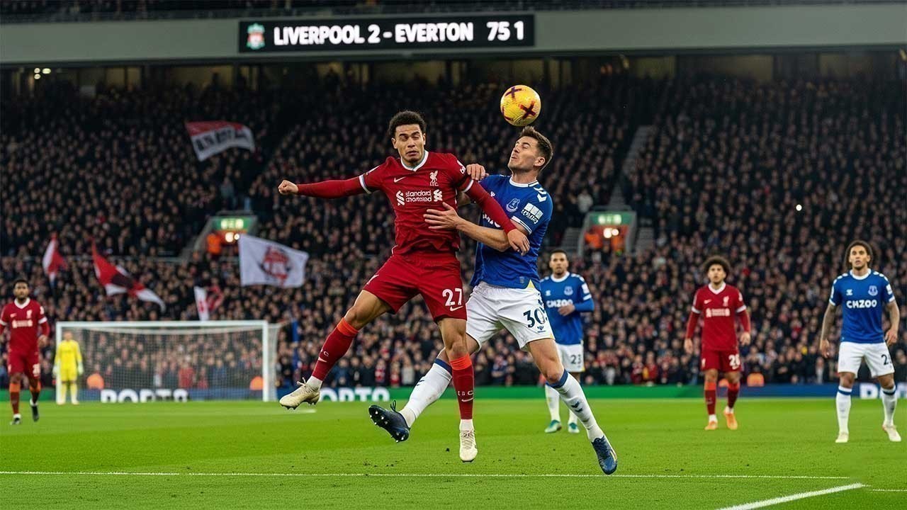 Liverpool vs Everton 2025  Thrilling Merseyside Derby Packed with Drama & Passion