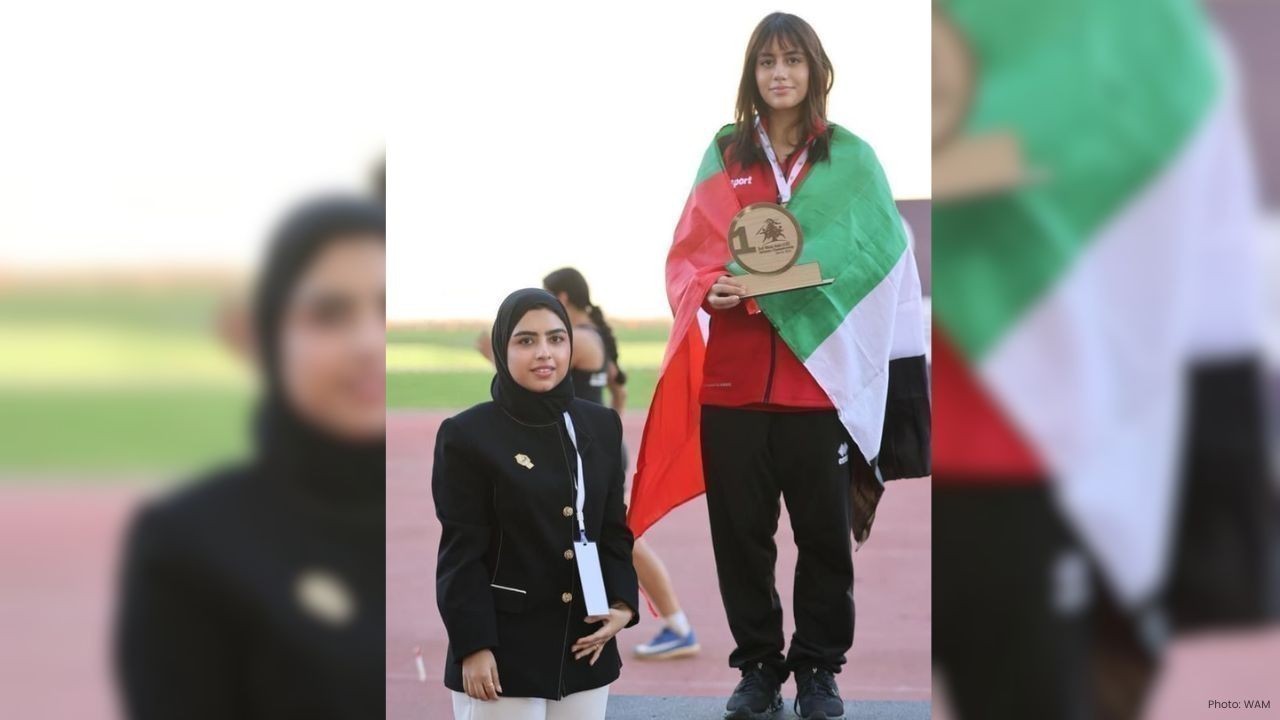 UAE Stars Shine with 2 Golds and Silver at West Asia U20 Athletics