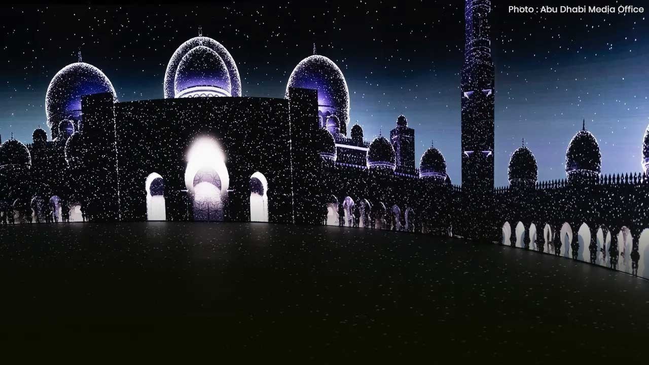 Diya – A Universe of Light Transforms Sheikh Zayed Grand Mosque