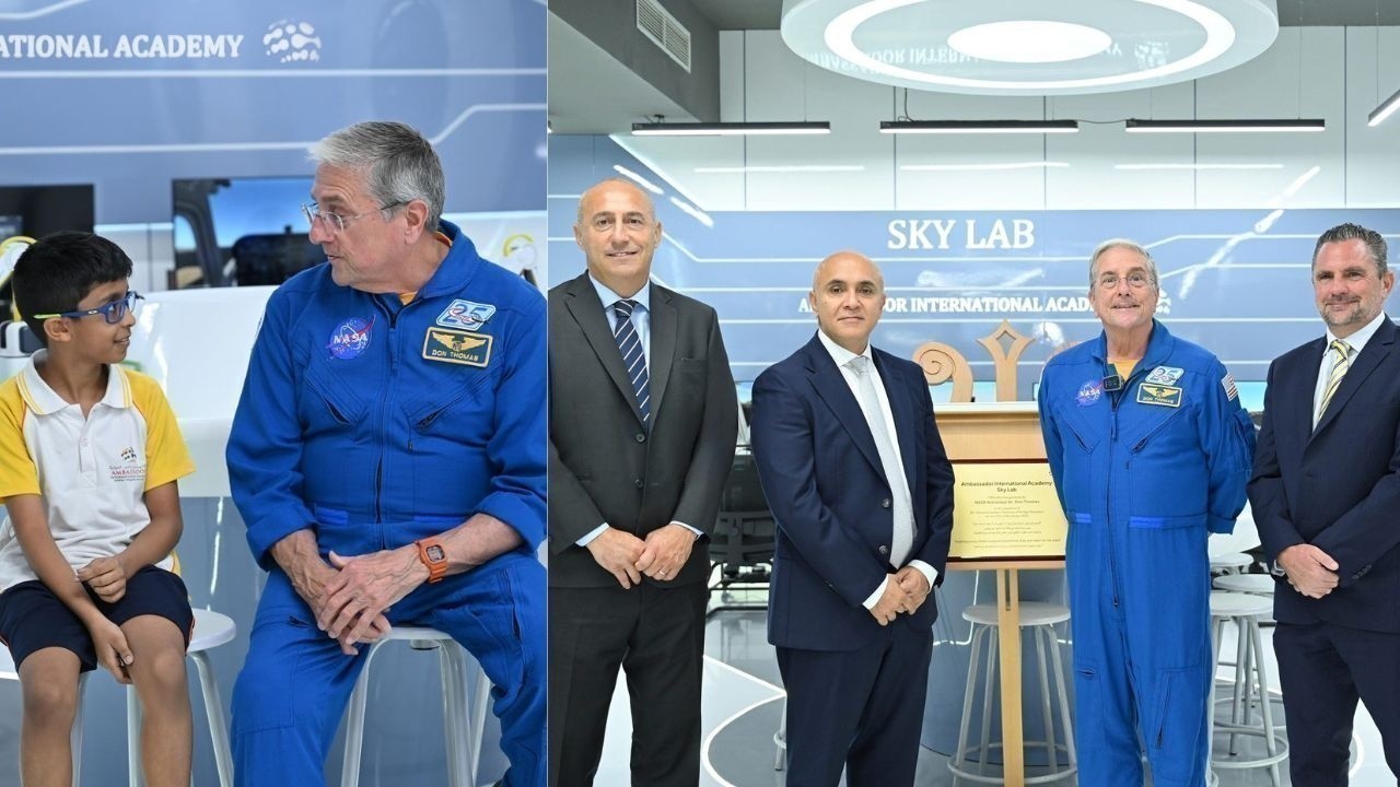 Ambassador International Academy Unveils Sky Lab with NASA's Dr. Don Thomas