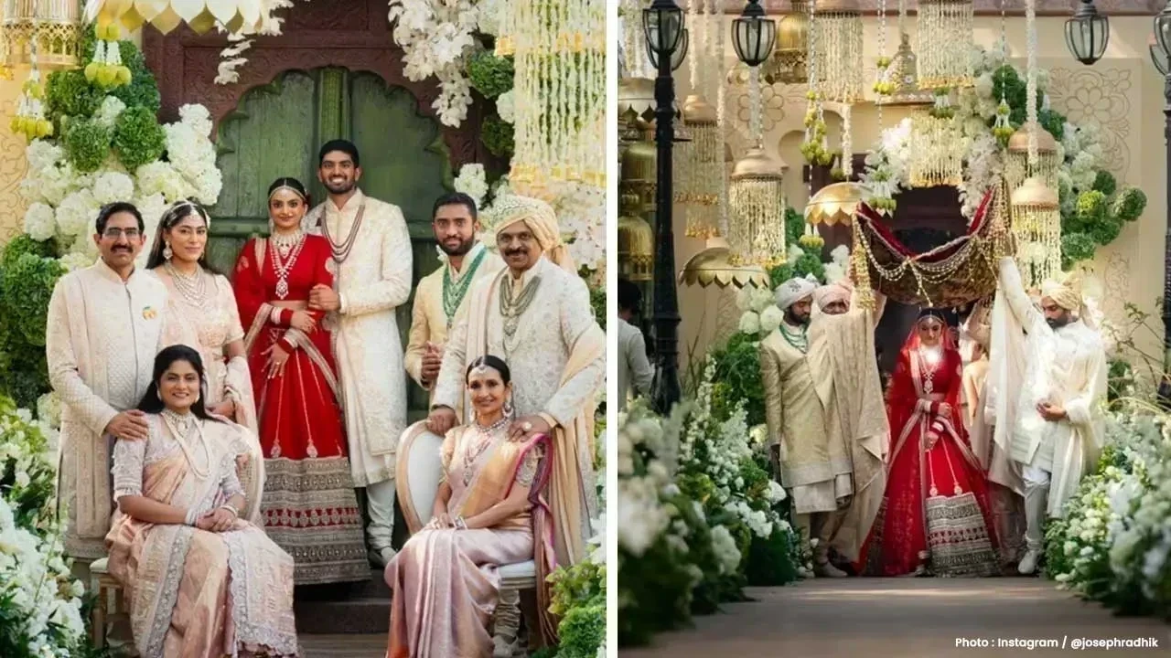 Controversy Erupts Over Netra Mantena's Necklace at Lavish Wedding