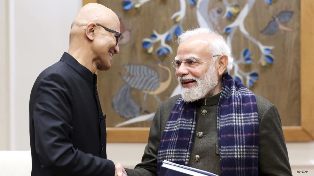 Microsoft Unveils Record $17.5B India AI Expansion Plan