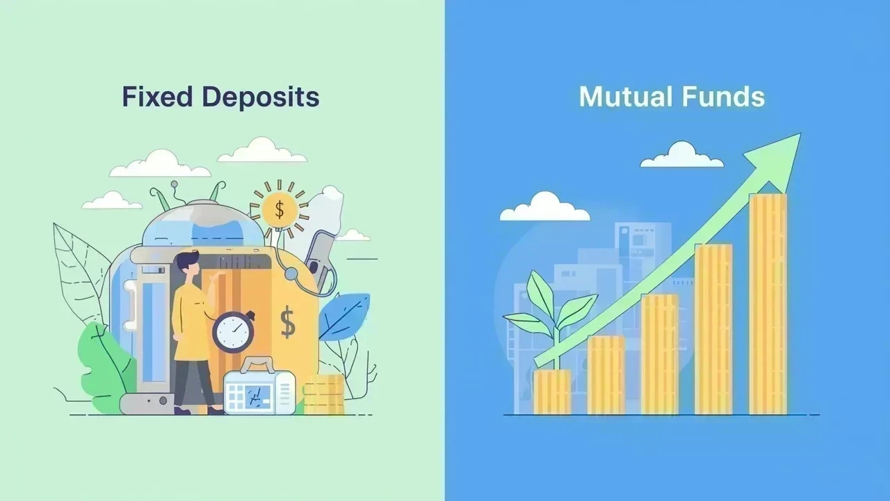 Fixed Deposit vs Mutual Funds: What’s Safer for Uncertain Markets?