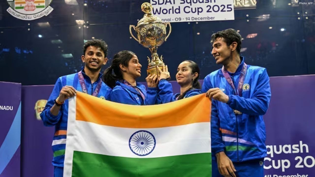 India Beats Hong Kong 3-0 to Win First Squash World Cup