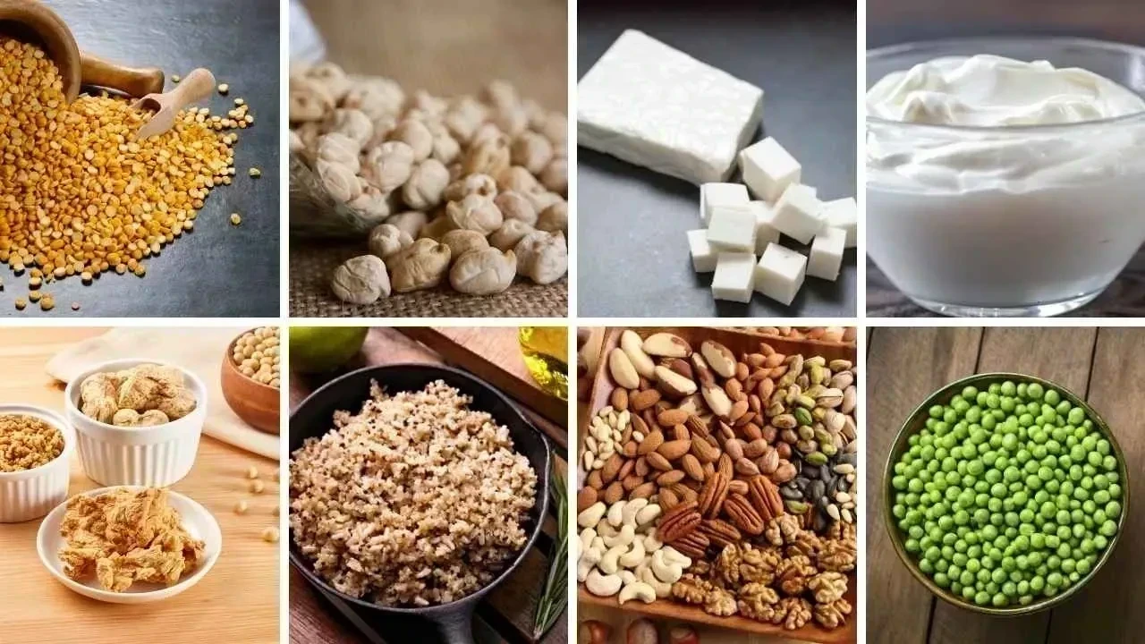 8 High-Protein Vegetarian Foods That Help Build Muscle Growth