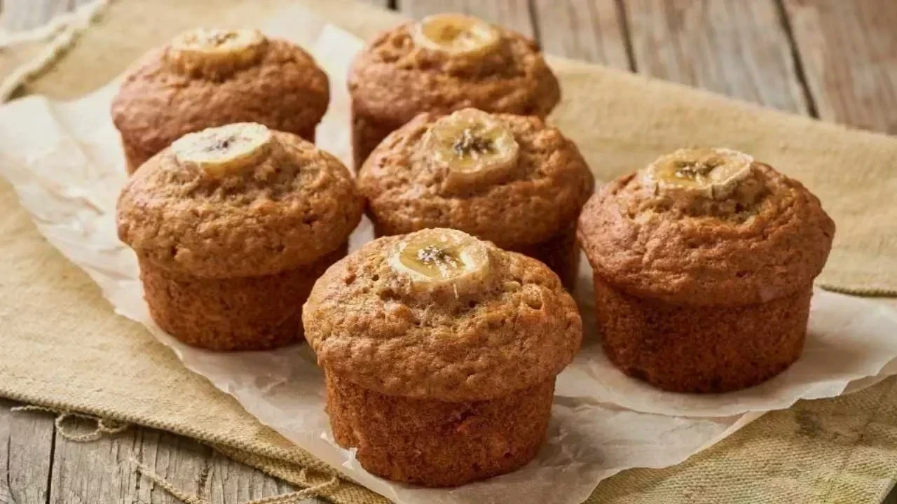 Healthy Snack for Kids: Guilt-Free Whole Wheat Banana Nut Muffins
