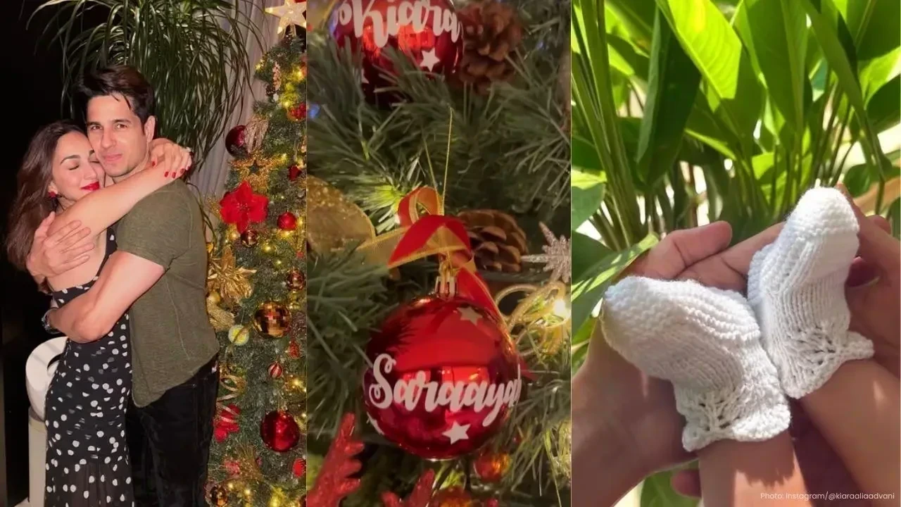 Sidharth Malhotra and Kiara Advani Celebrate Baby Saraayah's First Christmas