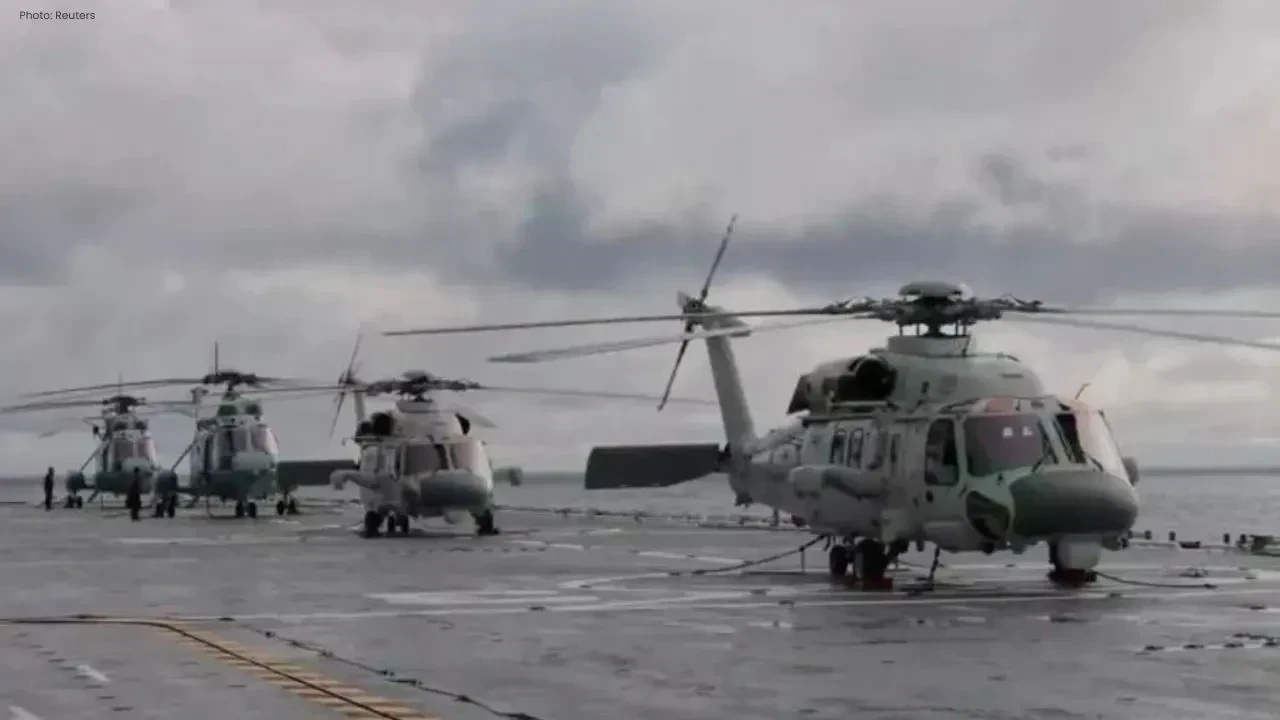 Trump Shrugs Off China’s Military Maneuvers Near Taiwan Amid Heightened Tensions