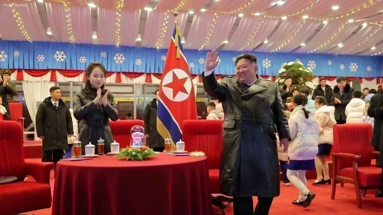 Kim Jong Un Welcomes the New Year in Pyongyang Alongside Daughter Ju Ae