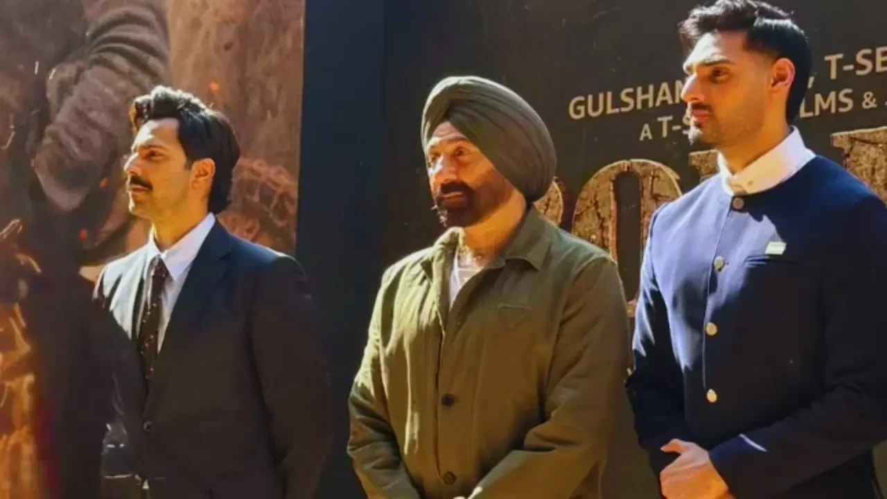Sunny Deol's Touching Tribute to Dharmendra at Ghar Kab Aaoge Song Launch from Border 2