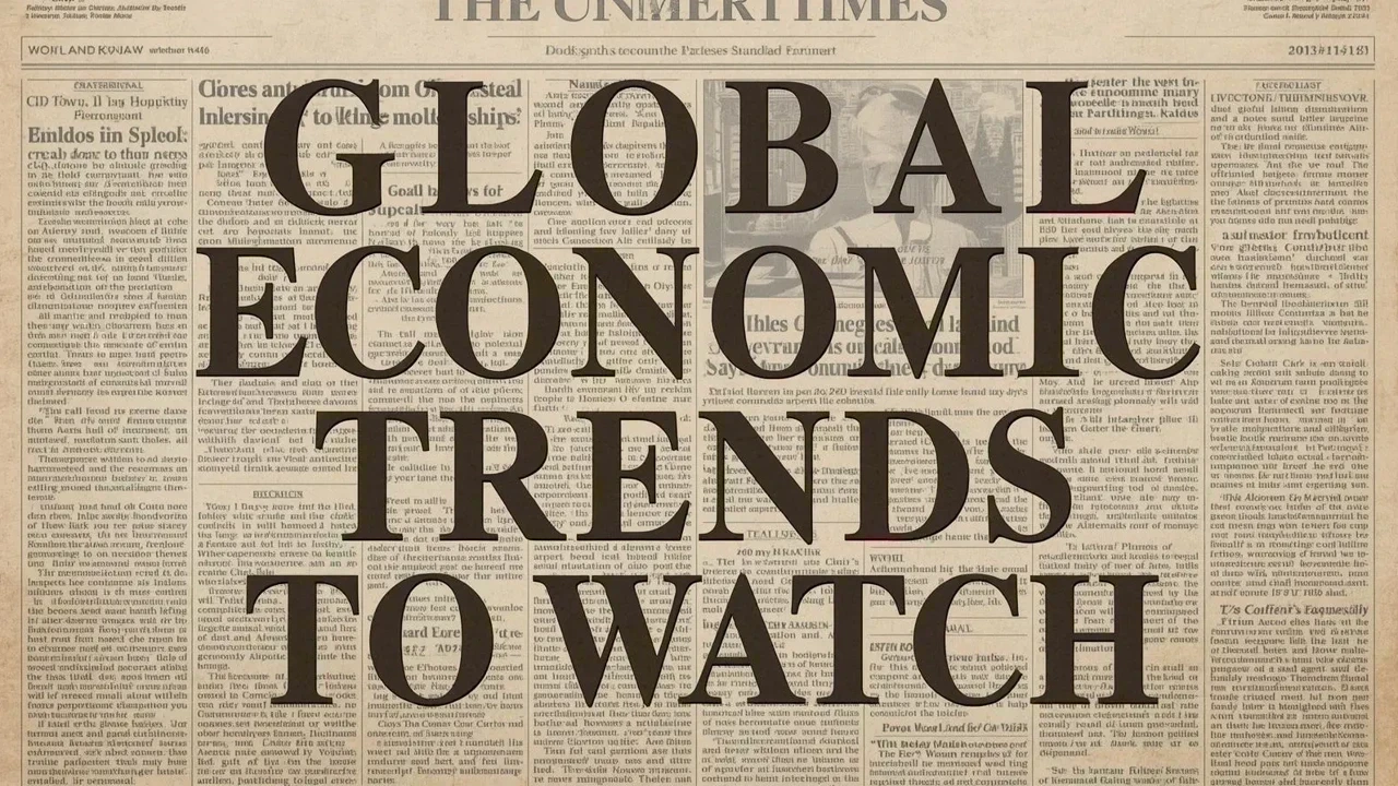 Global Economic Trends 2026: AI Bubble, Inflation, Emerging Markets