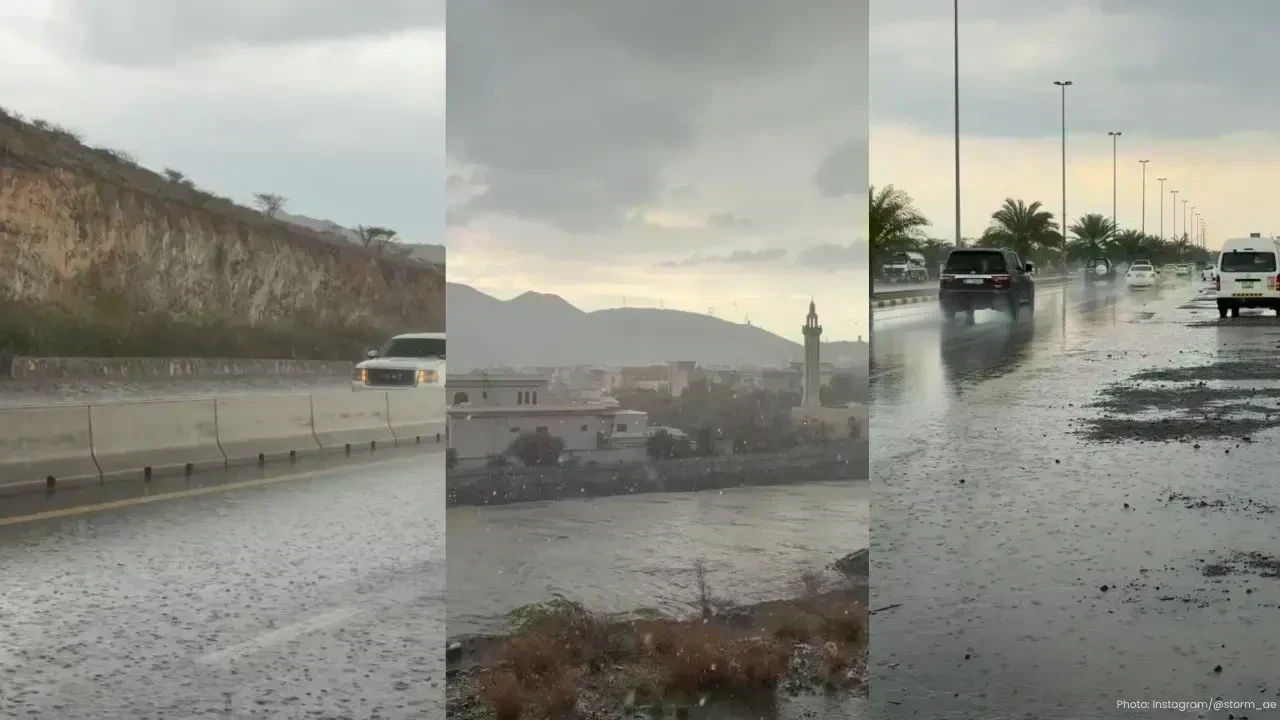 Rainfall and 90% Humidity Warning Issued Across UAE