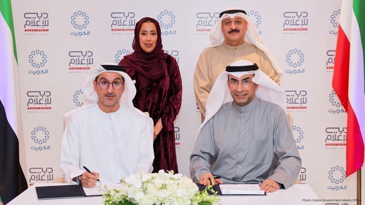 Dubai Media, Kuwait Ministry Sign MoU to Boost Media Ties