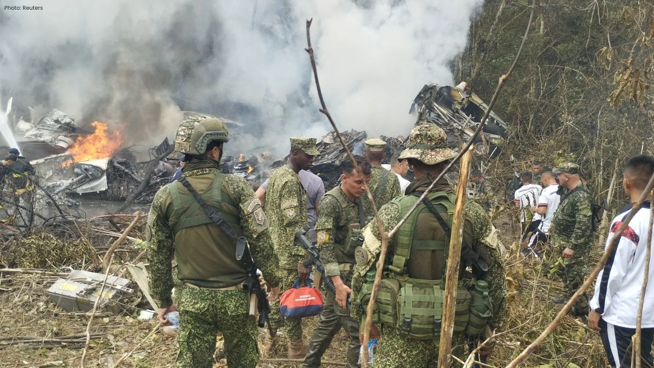 Colombian Air Force Plane Crash Kills 66 Near Takeoff