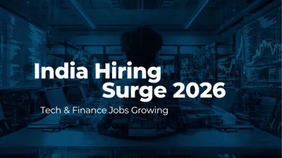 India Job Market 2026: Hiring Boom in Tech and Finance