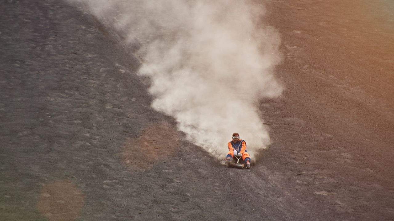 volcano Boarding