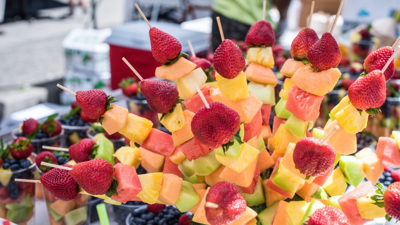 Fresh Fruit Kabobs